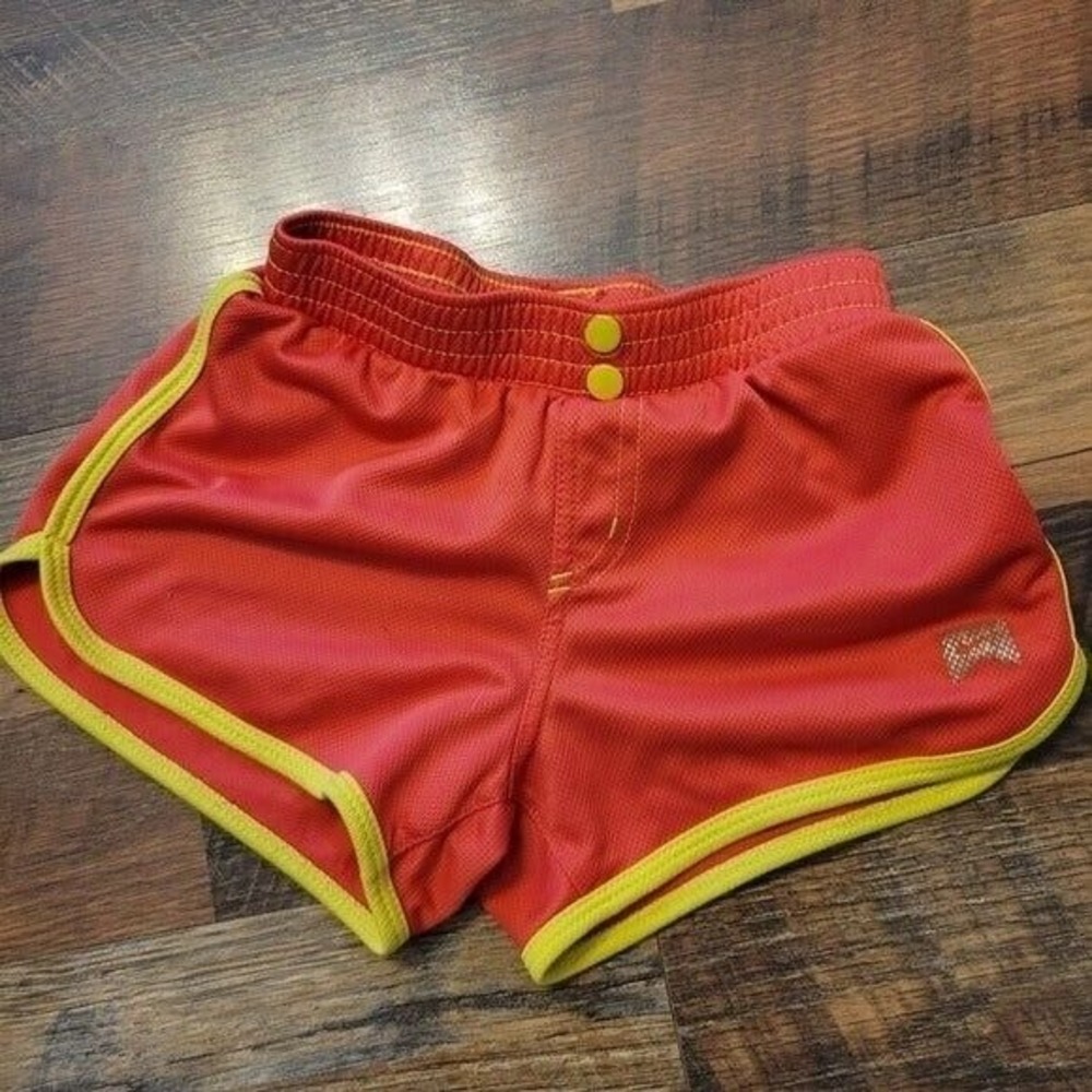 Vintage Nike shorts YOUTH 6x orange red